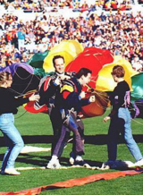 Football Park skydive
